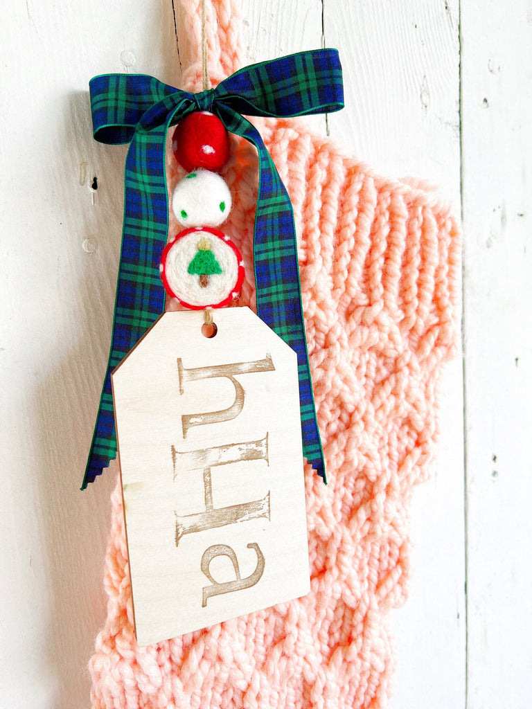 Personalized Pink Beekeeper Stocking