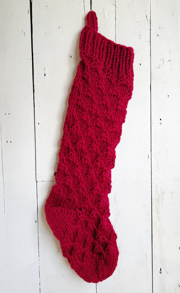 Beekeeper Chunky Knit Christmas Stockings For Families