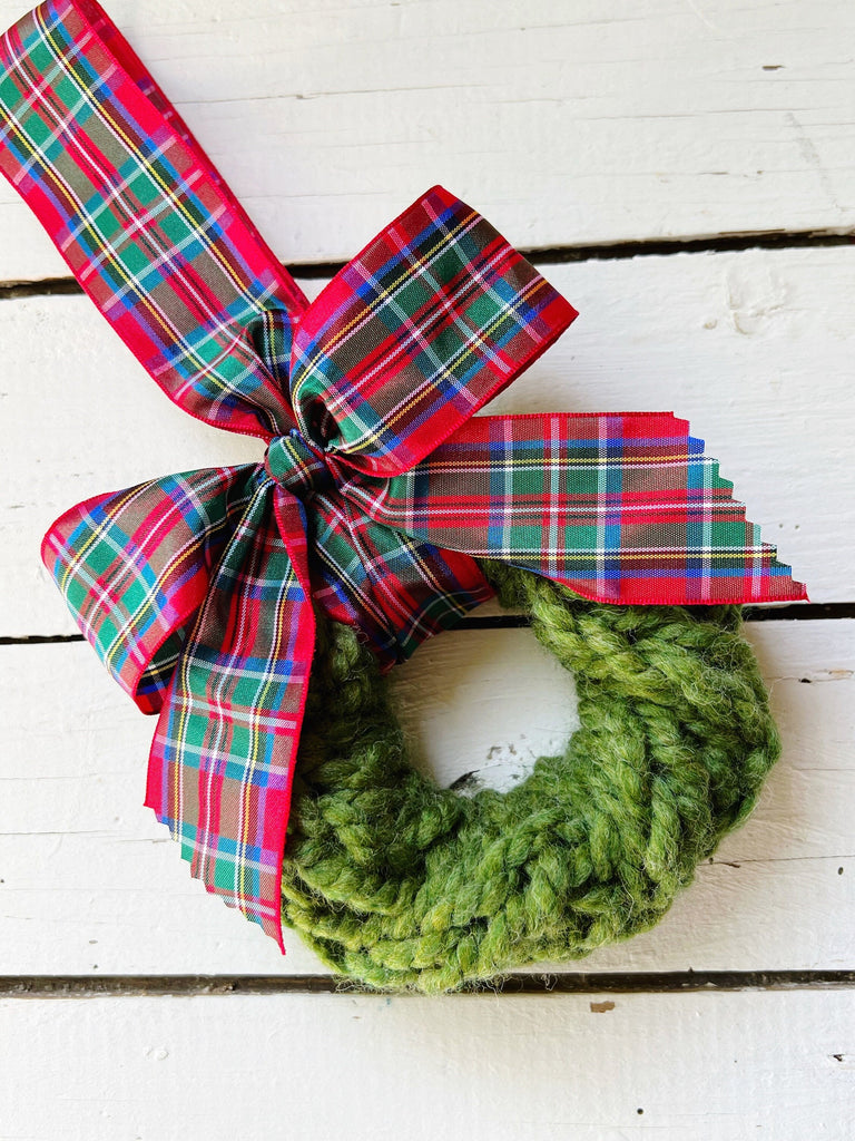 Knit Wreath Ornaments - Scottish Gifts From Scotland