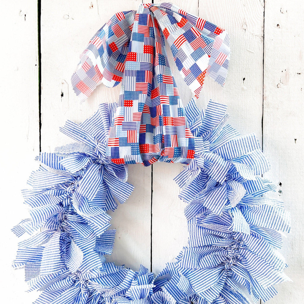 Rag Wreath - REGULAR - Summer Wreath