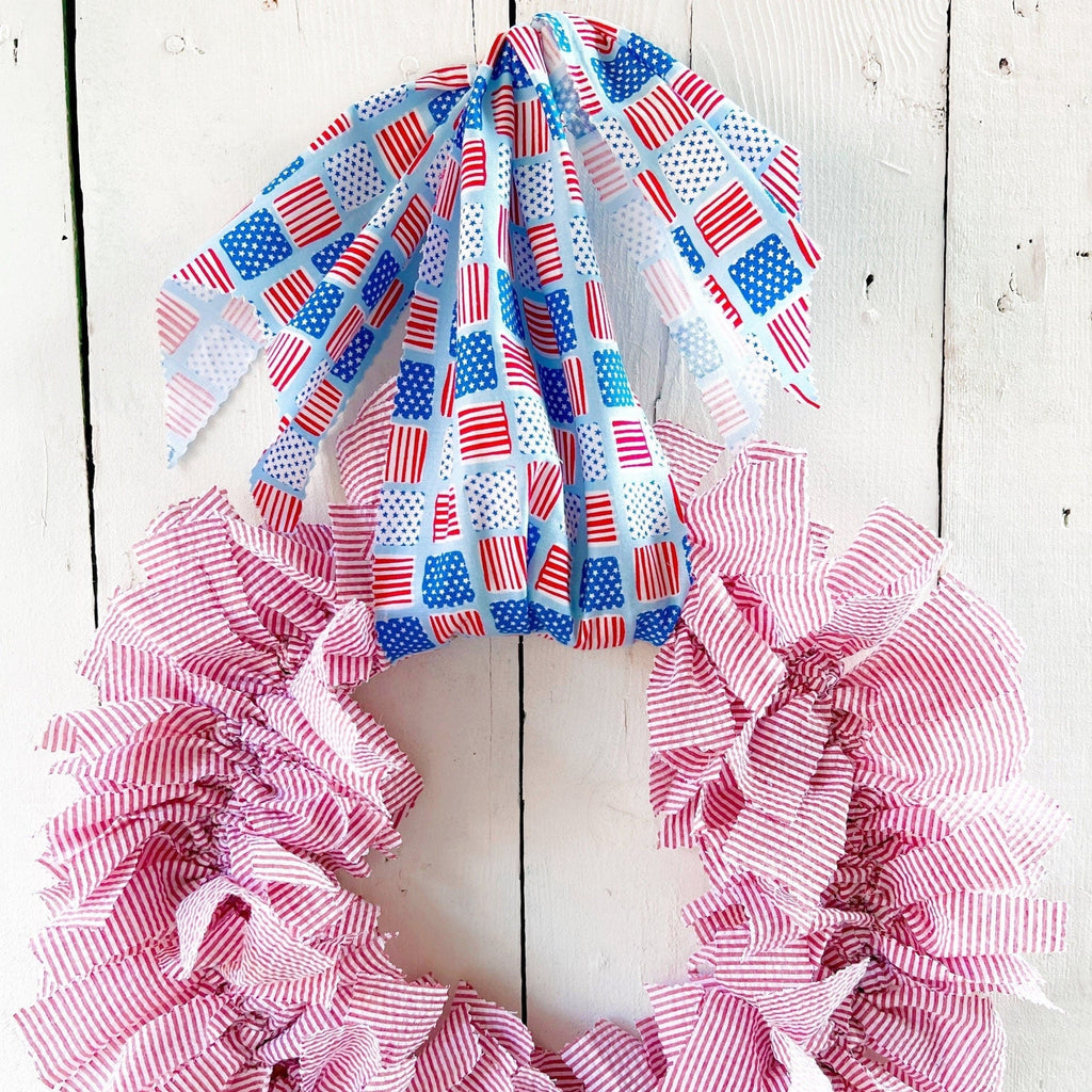 Patriotic Summer Wreath