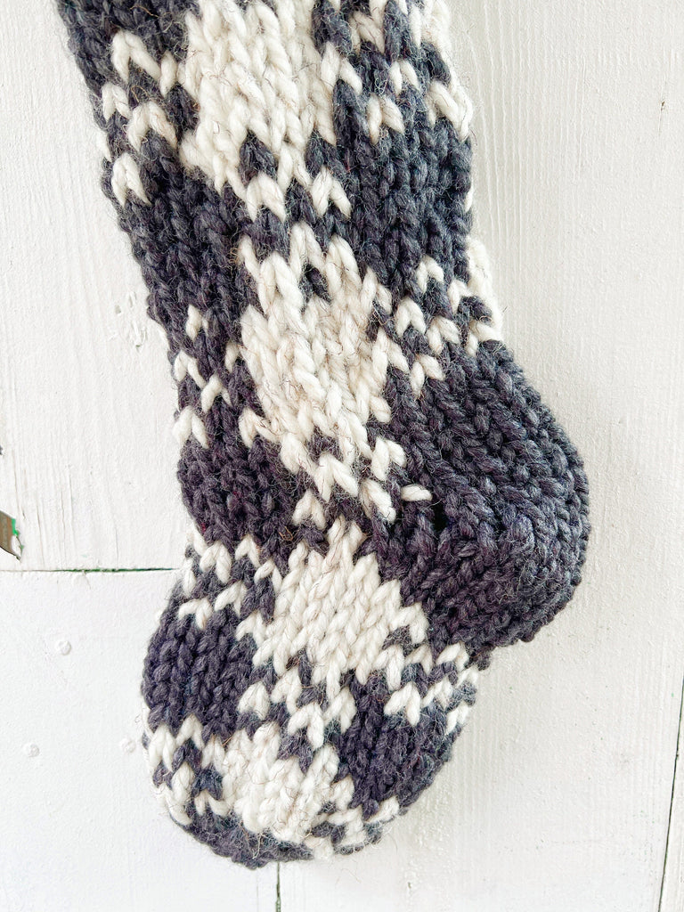  Chunky Knitted Stocking - READY TO SHIP