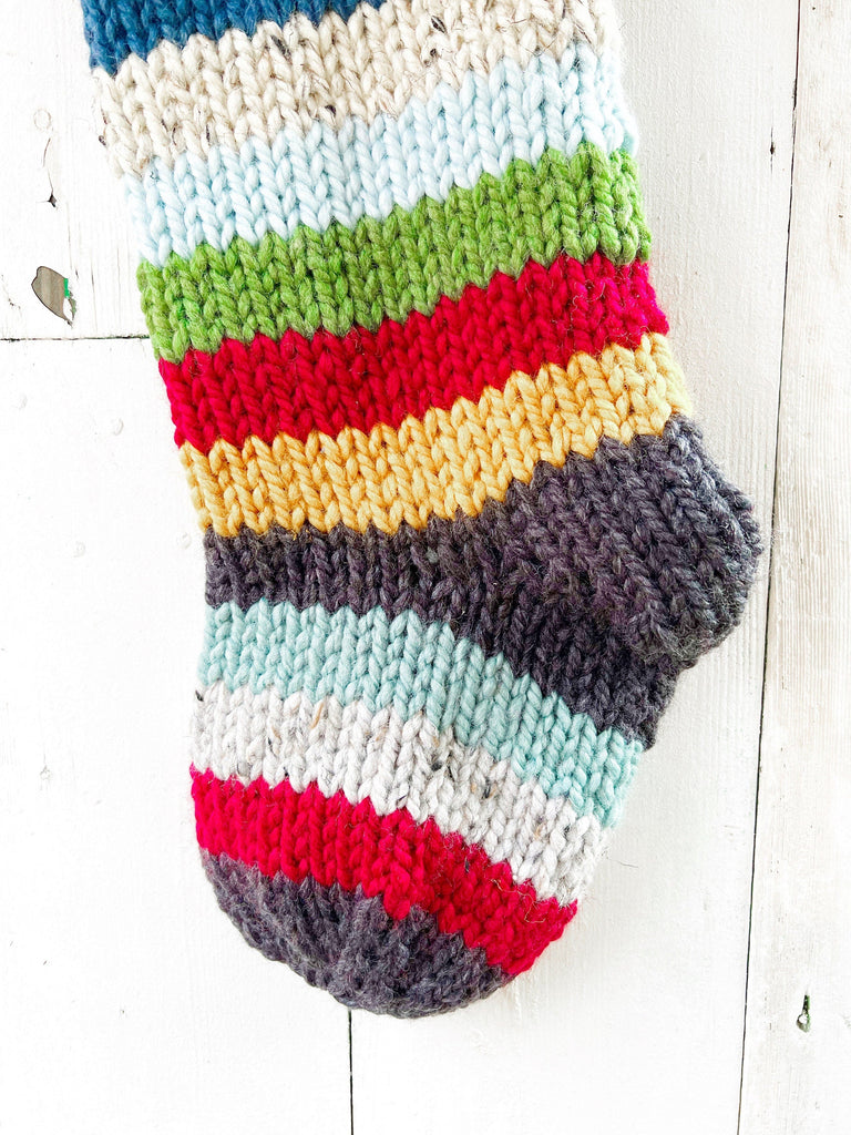 Ready To Ship Stockings - Chunky Knit For Kids And Family