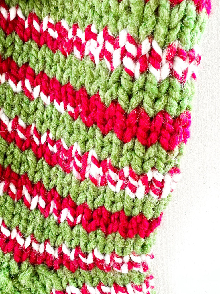 Ready To Ship Stockings - Knit Striped Stockings For Kids 