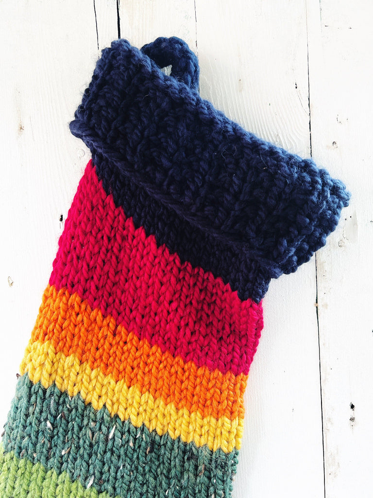 Ready To Ship Stockings - Chunky Knit Christmas Stocking