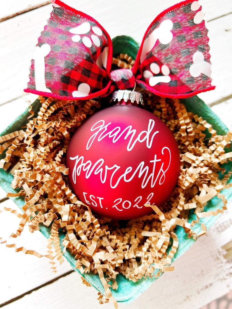 Personalized First Christmas Gift For Dog Parent 