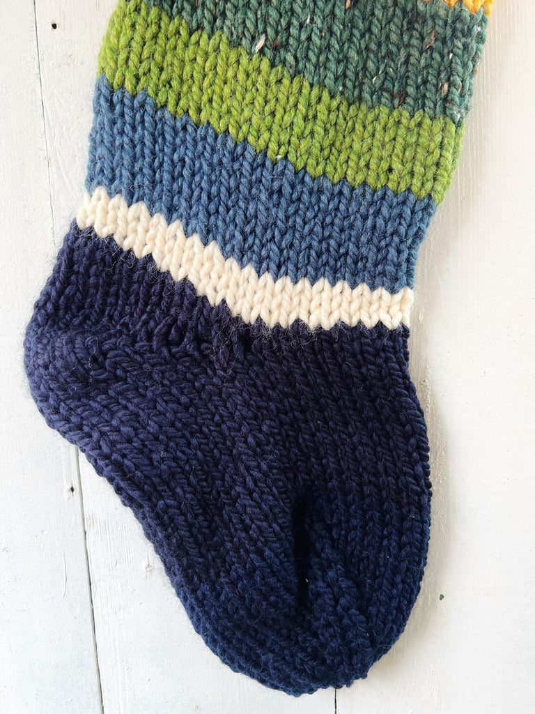 Ready To Ship - Chunky Knit Christmas Stocking