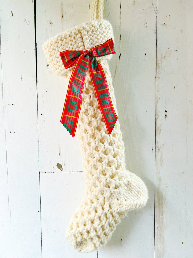 Ready To Ship Stockings - Chunky Traditional Design