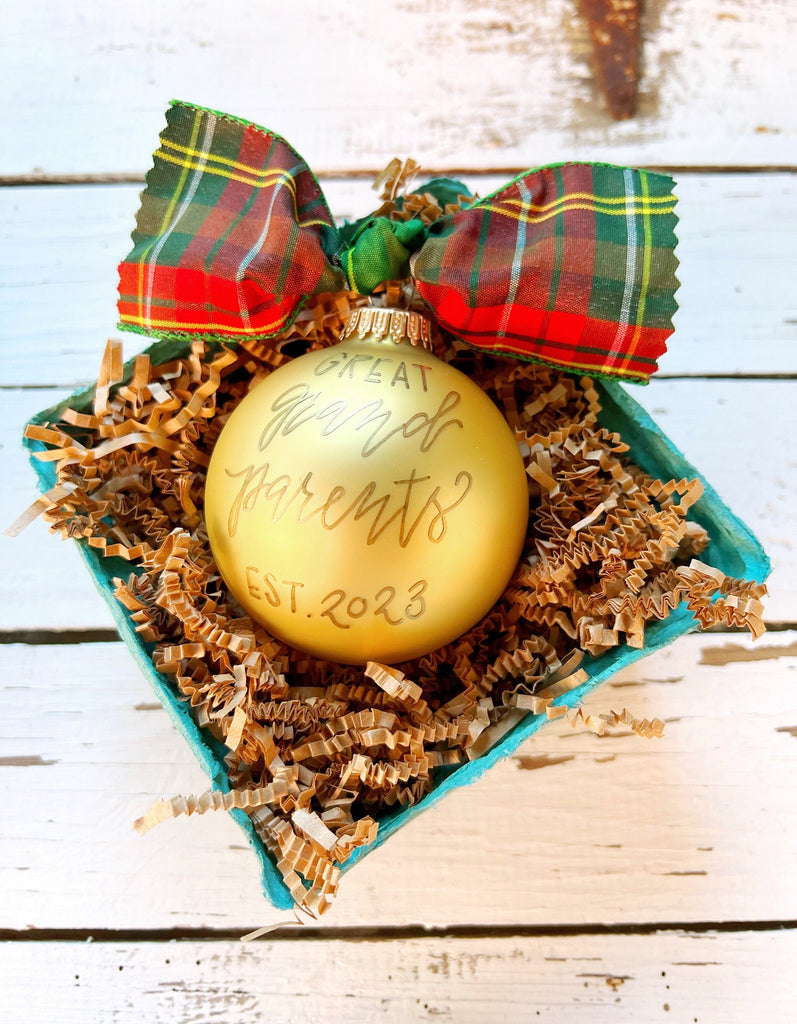 Personalized Ornaments - Great Grandparent Ornamen