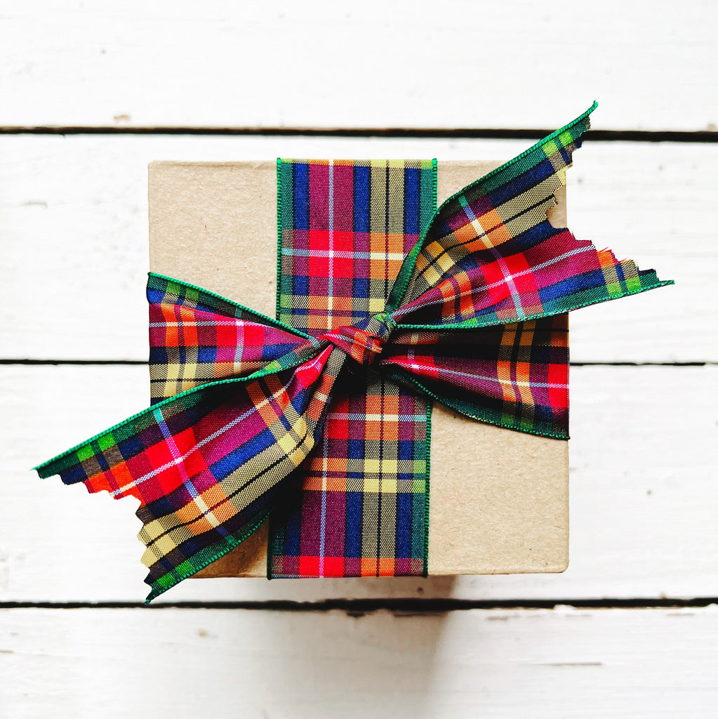 Scottish Tartan Ribbon - Buchanan Tartan 