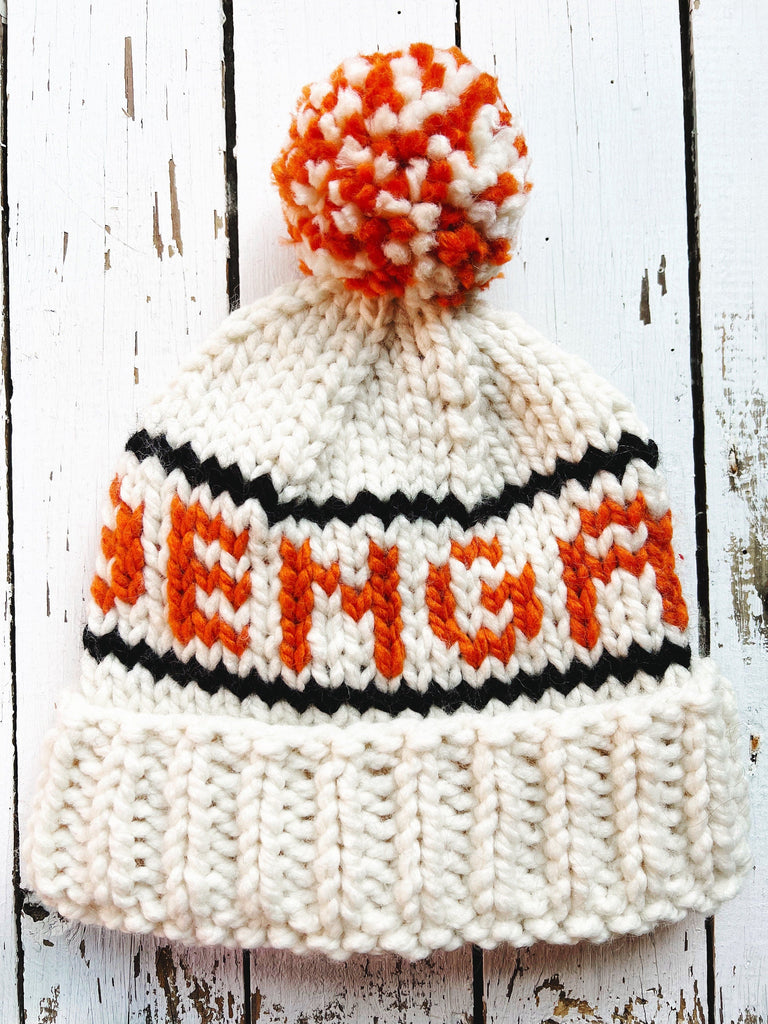 Cincinnati Football -Bengal Tiger Beanie Slouchy