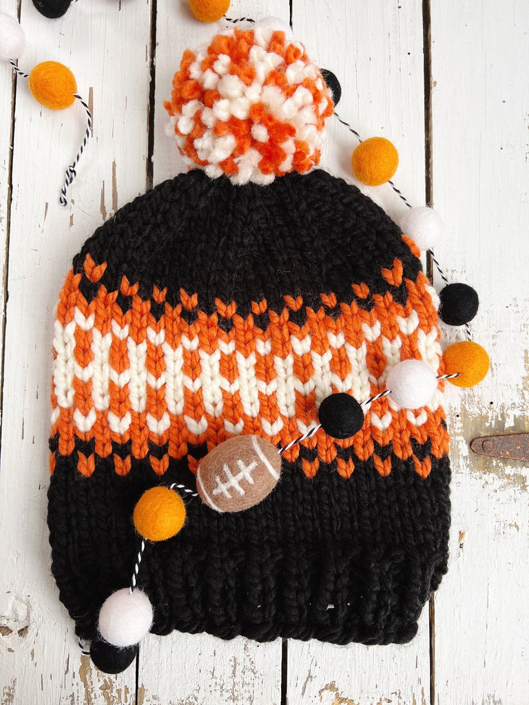 Cincinnati Chunky Knit Winter Hat - Ready To Ship