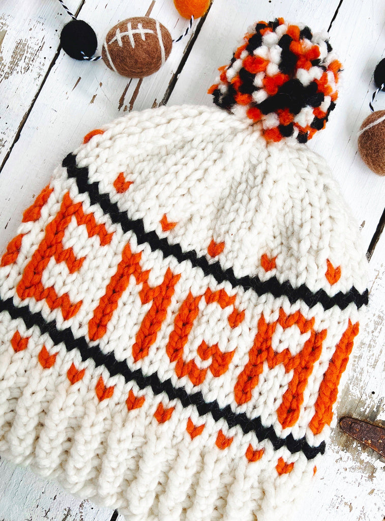 Chunky Handmade Beanie For The Ultimate Fan