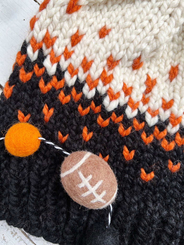 Cincinnati Football Handmade Beanie For Winter 