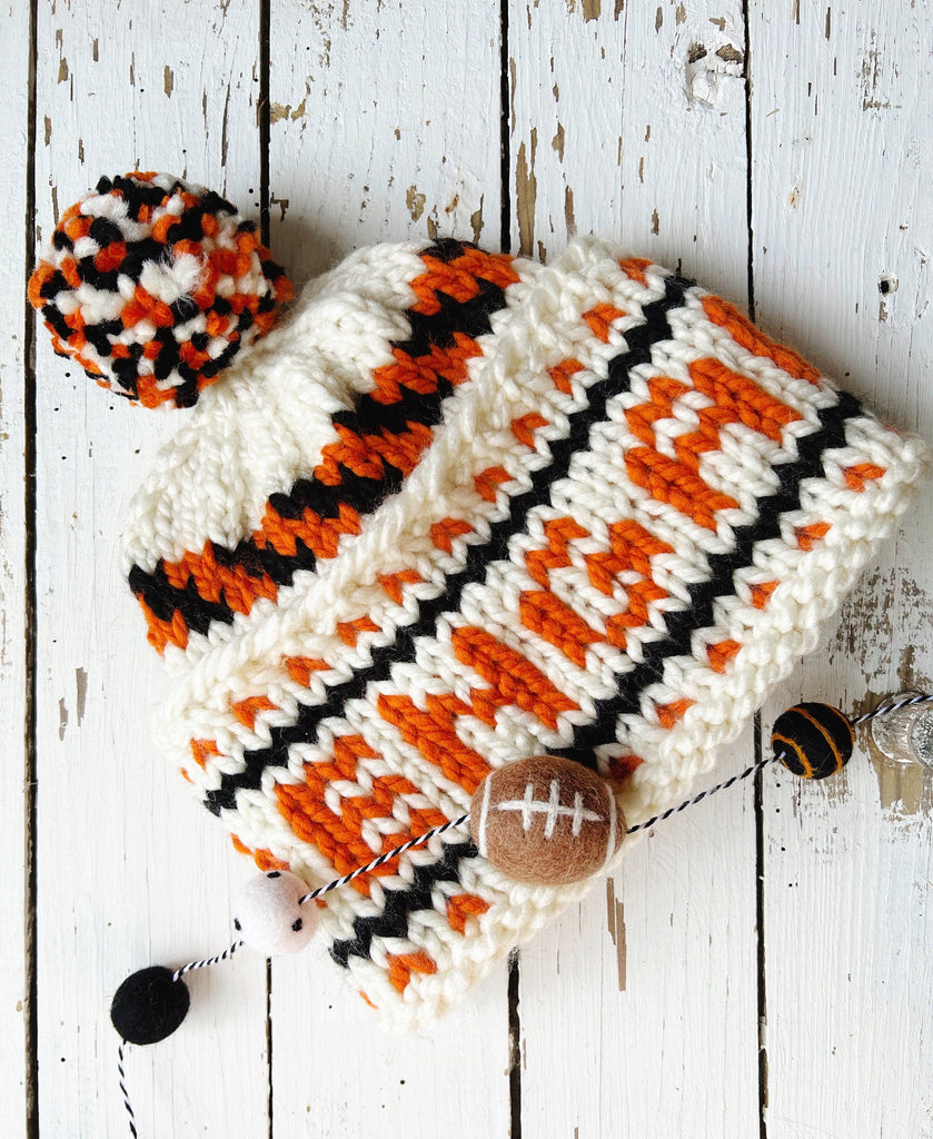 READY To SHIP Hats - Winter Beanie Wide Folded Brim