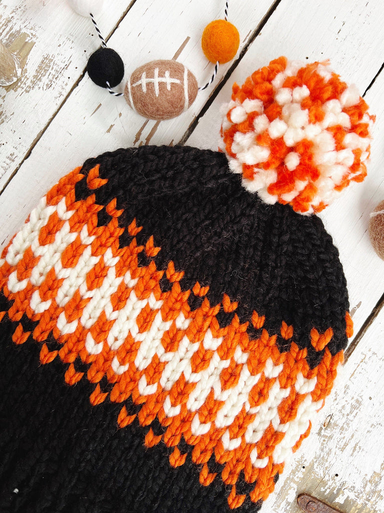 Cincinnati Football - Knit Beanie For Game-Day Styling