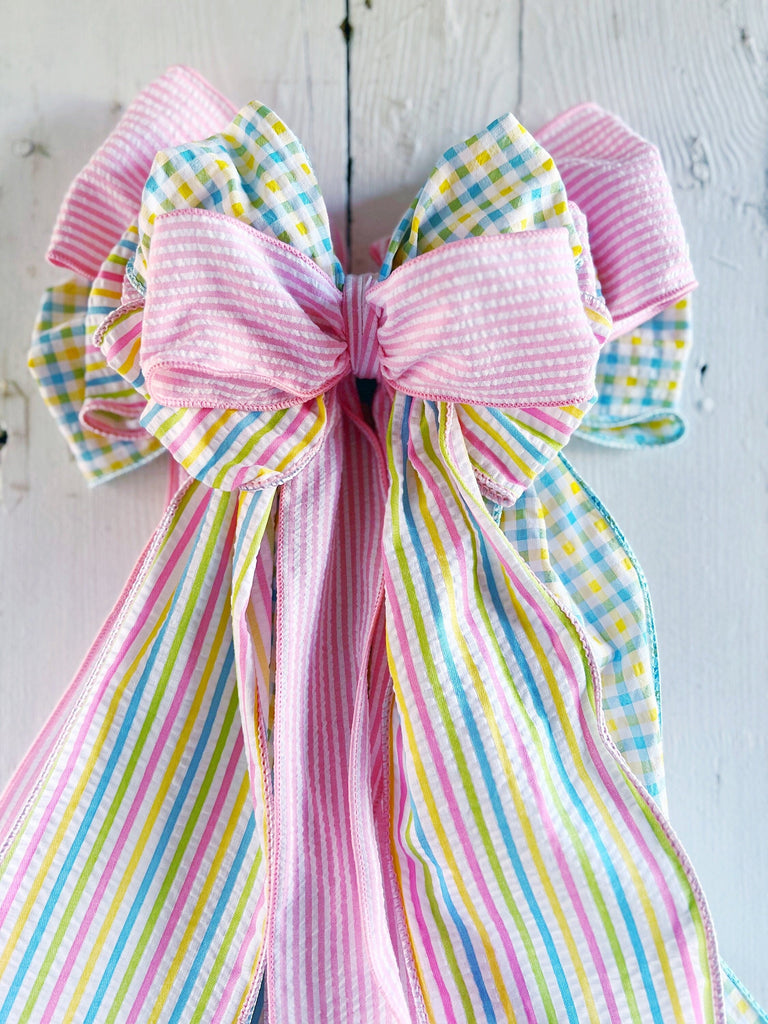 Oversized Bows - Springtime Wreath Home Decor