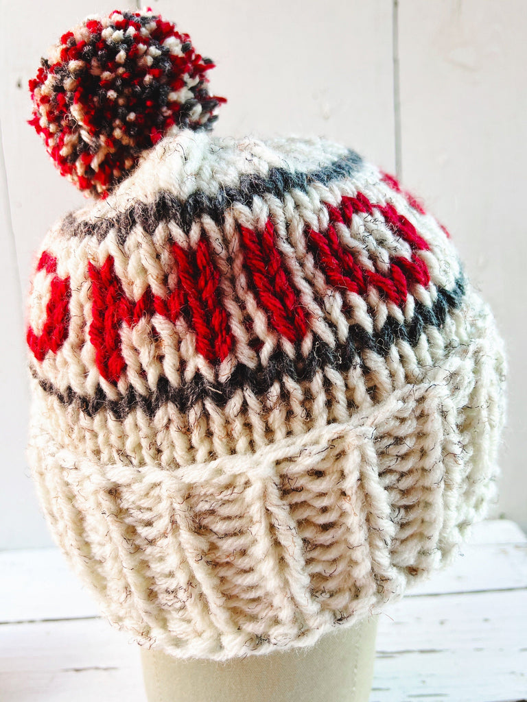 Ohio State - Custom Hats - Handmade Chunky Knit Hat