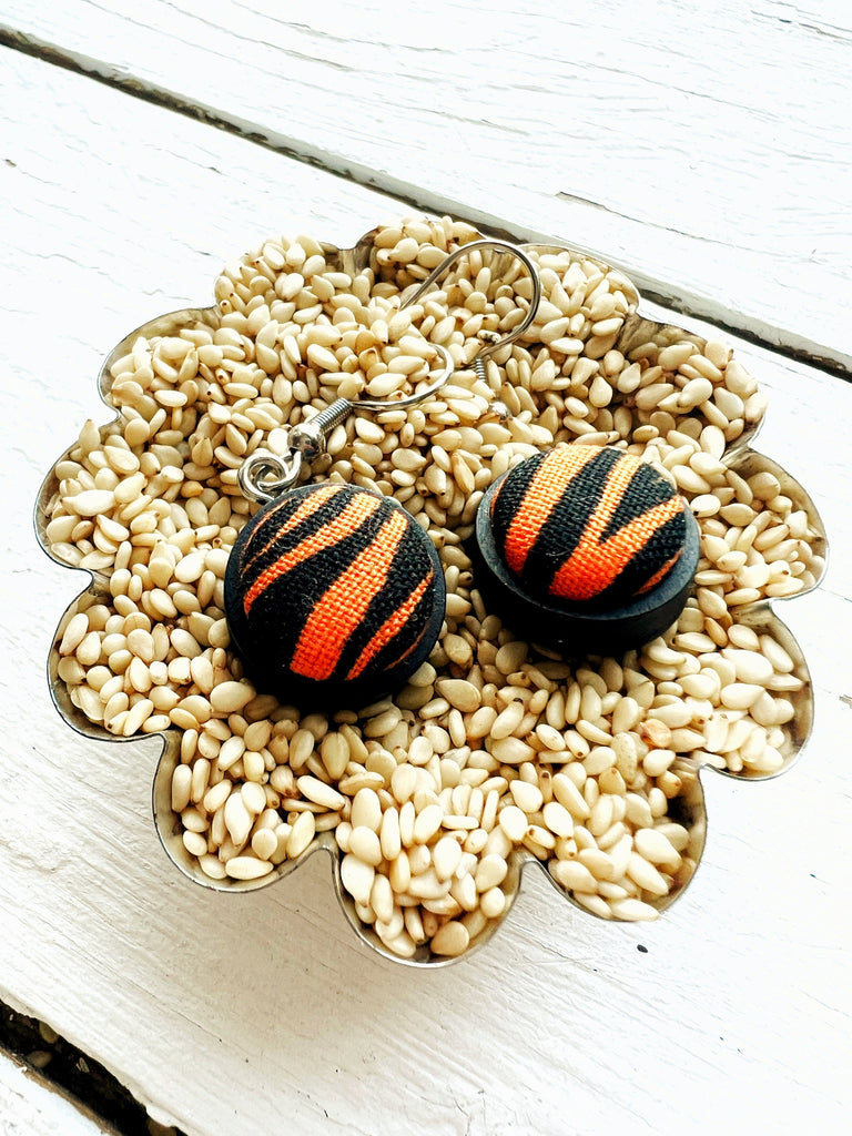 Bengals Jewelry - Choice Of Studs Or Wire Drop