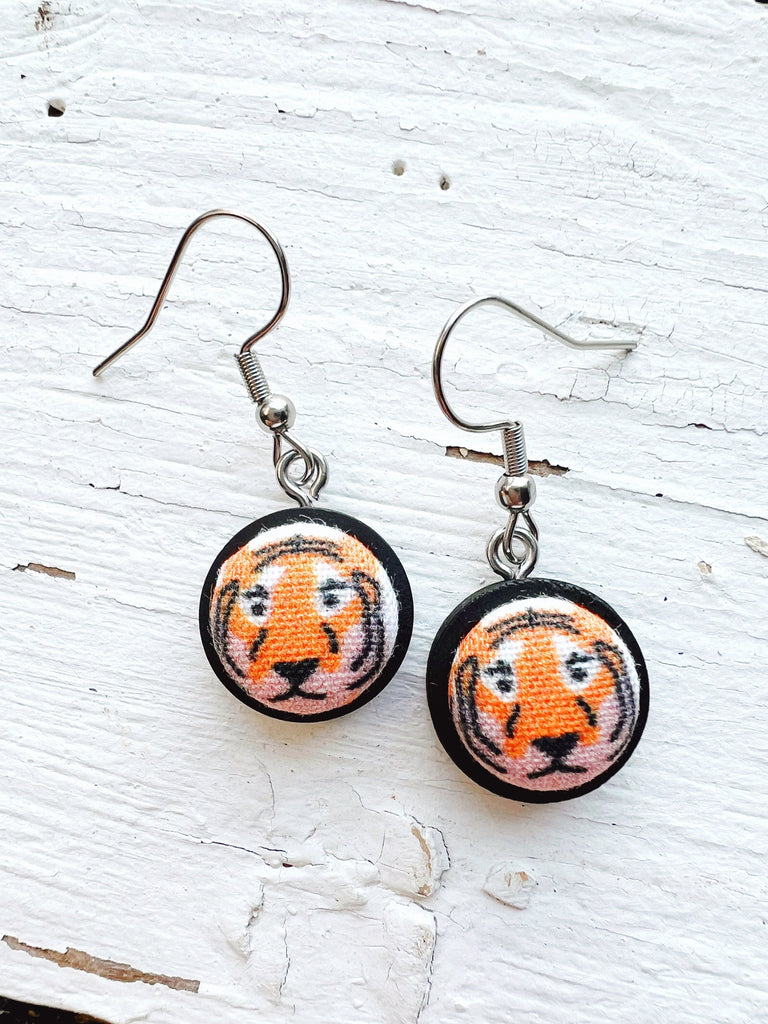 Unique Dangle Bengal Tiger Jewelry For Her From Cincinnati