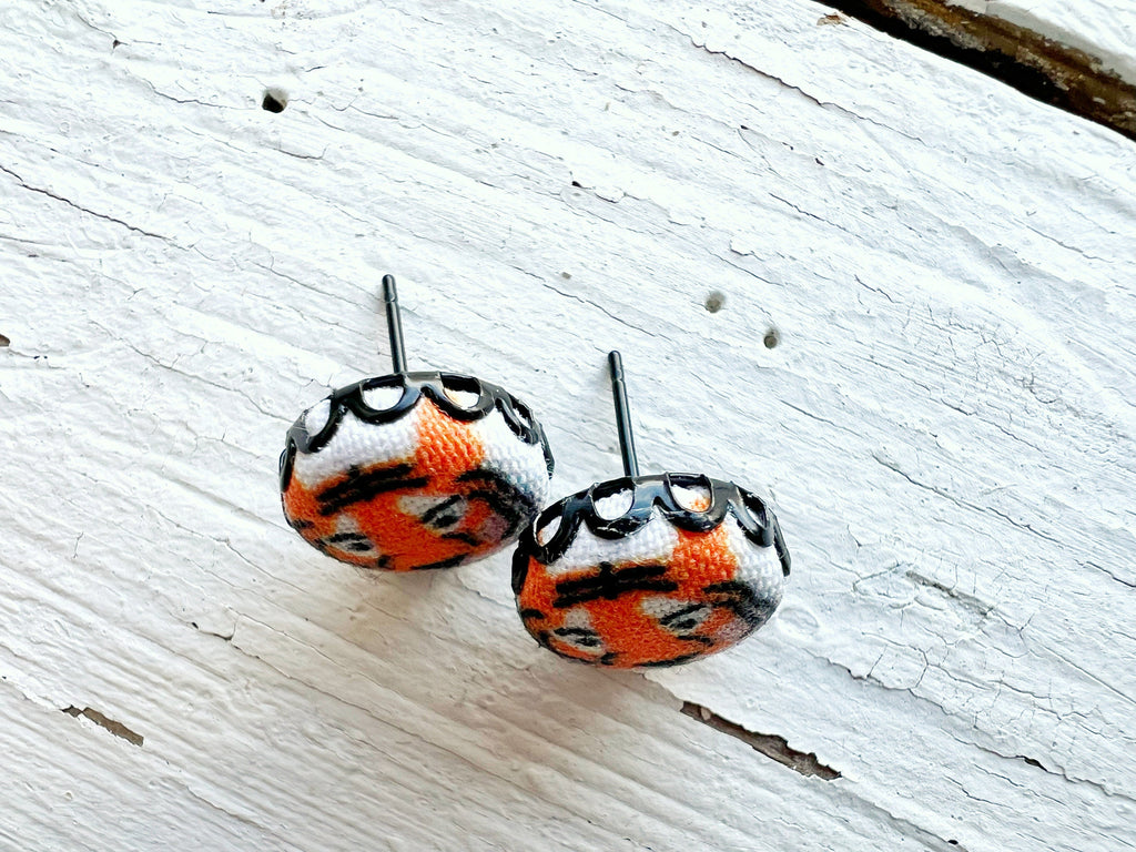 Cincy Orange And Black Bengal Tiger Jewelry