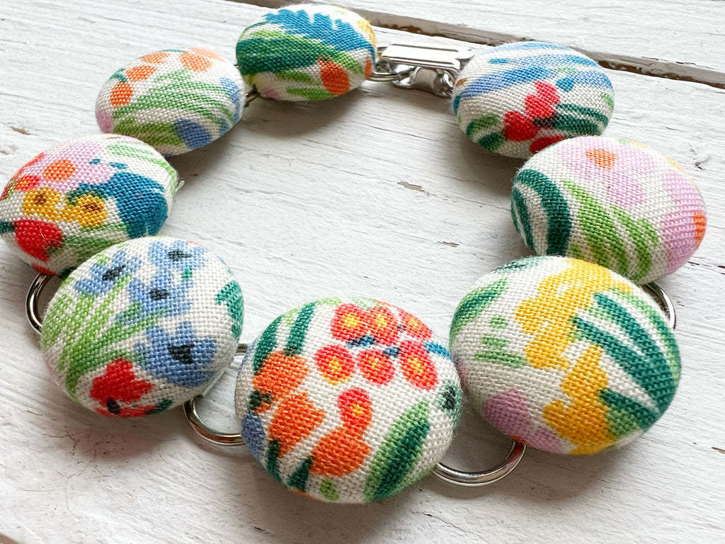 Bracelets - large flower bracelets 