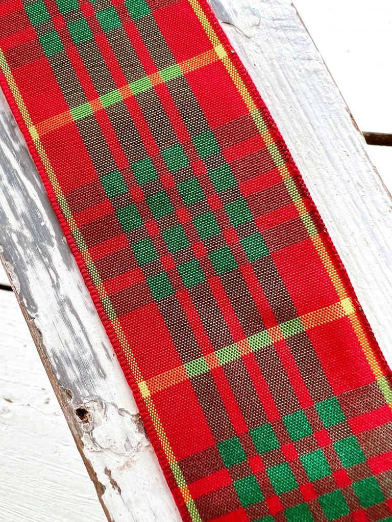 Scottish Clan Cameron Tartan Plaid Ribbon 