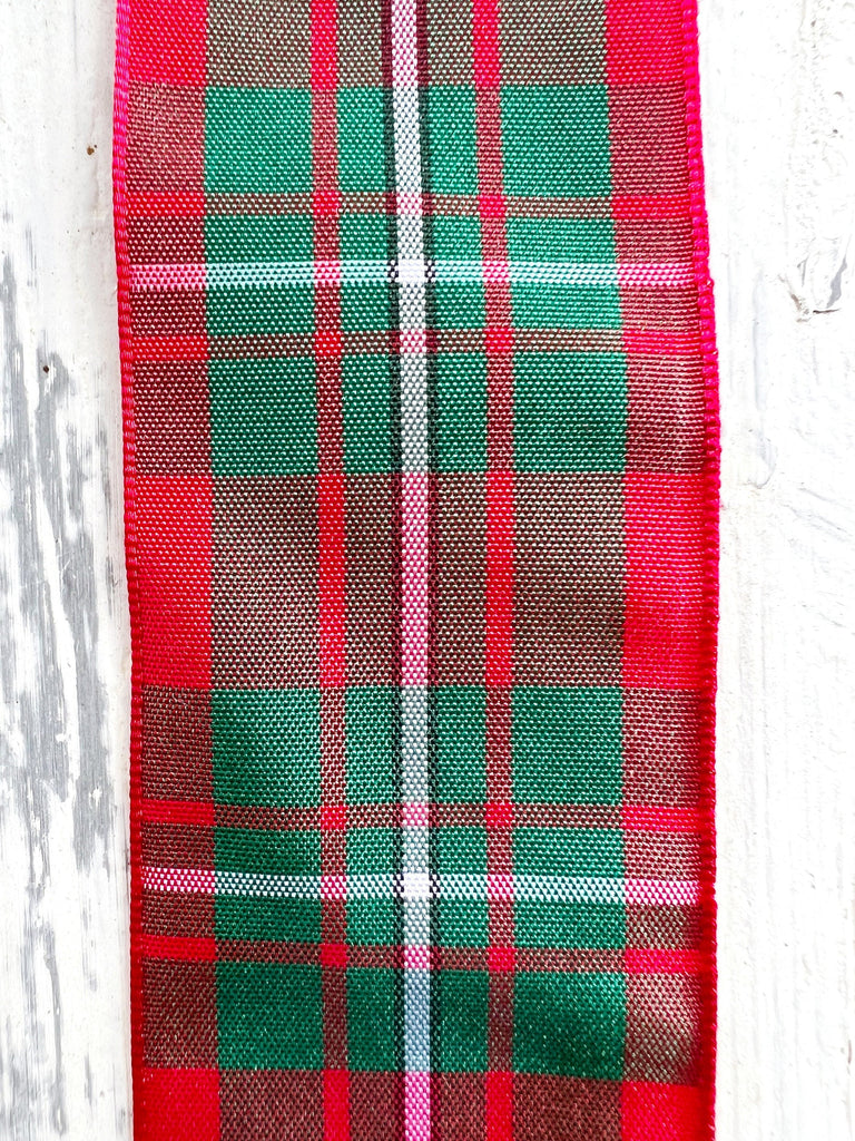 Clan MacGregor Scottish Tartan Ribbon - 5 Yds 