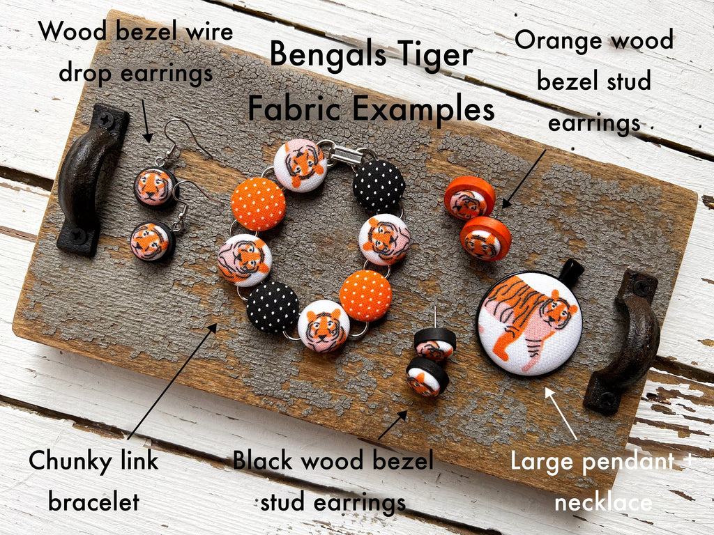 Football Tiger Earring Collection