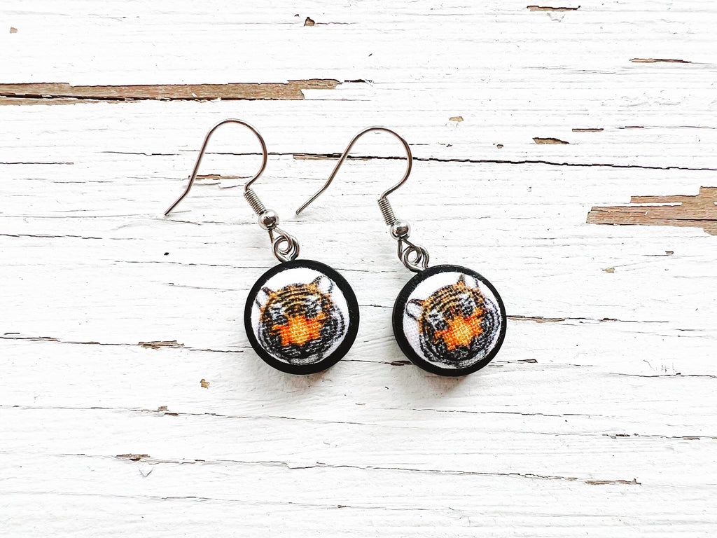 Cincinnati Jewelry - Tiger Dangle Earring Accessories