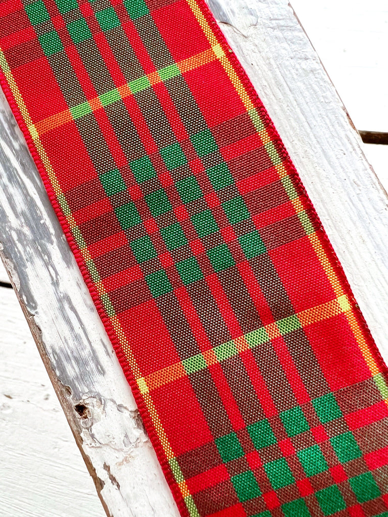 Scottish Cameron Tartan Ribbon