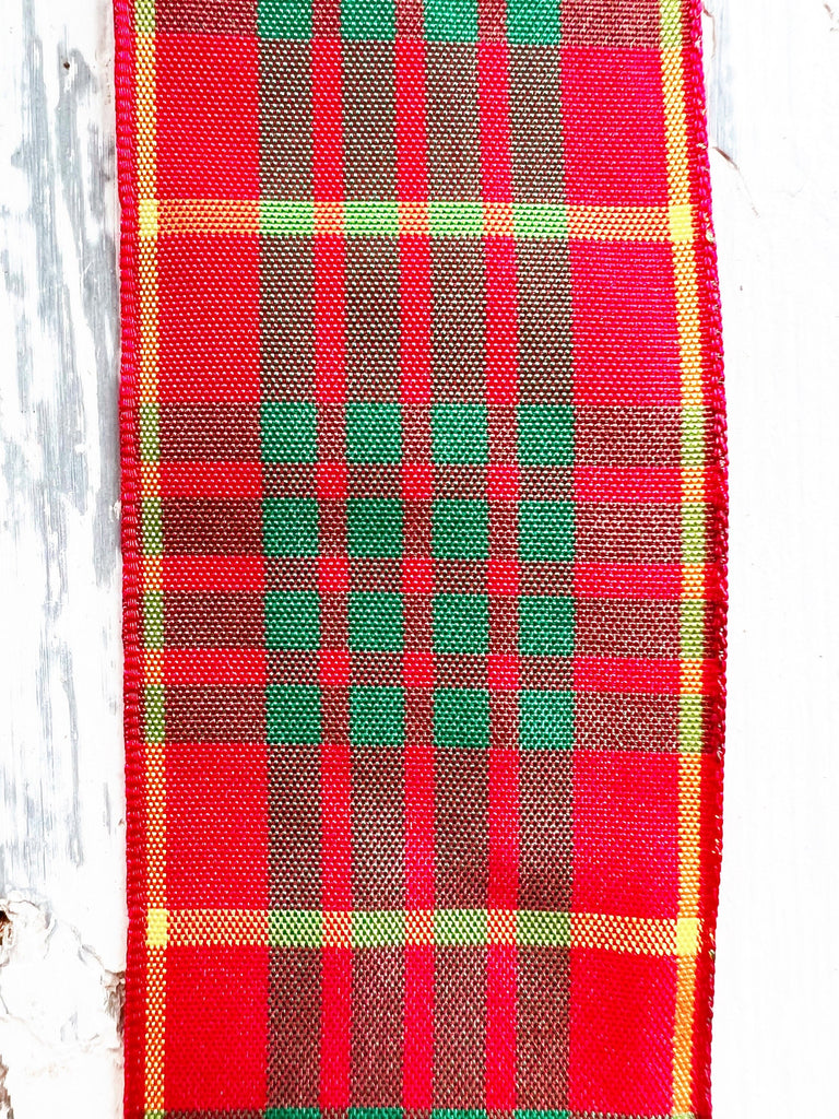 Scottish Tartan Ribbon - Choose Width X 5 Yds 