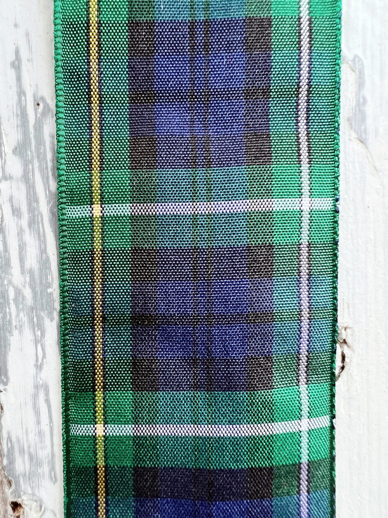 Scottish Campbell Tartan Ribbon - DIY Craft Bow Supplies