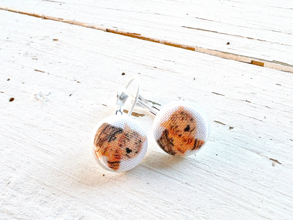 Cincinnati Football Bengal Tiger Earrings