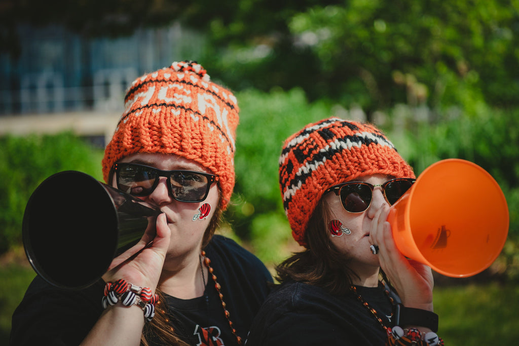 Cincinnati Football Winter Hat - Ready To Ship