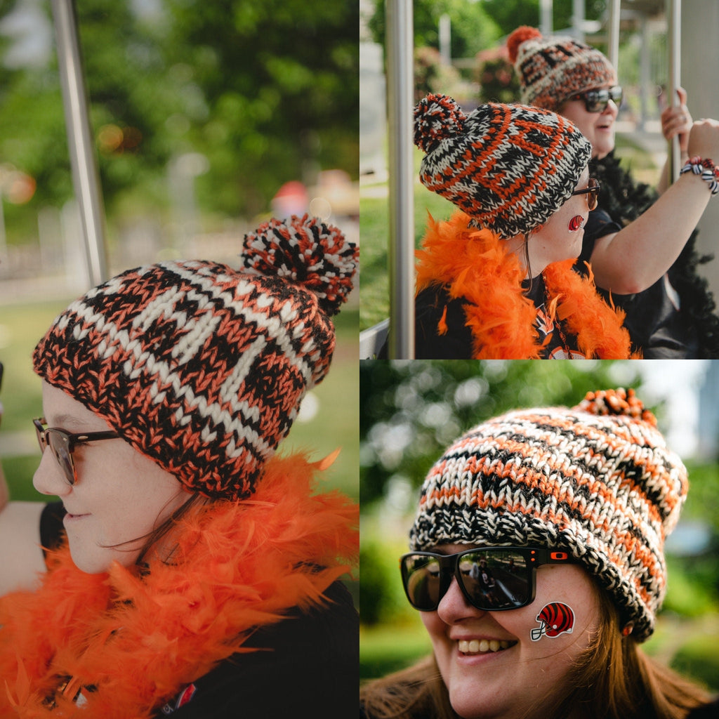 Knit Beanie For Fans Of The Who Dey Team