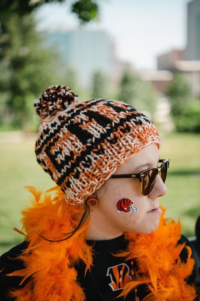 Cincinnati Football - Hats - Chunky Slouchy Style