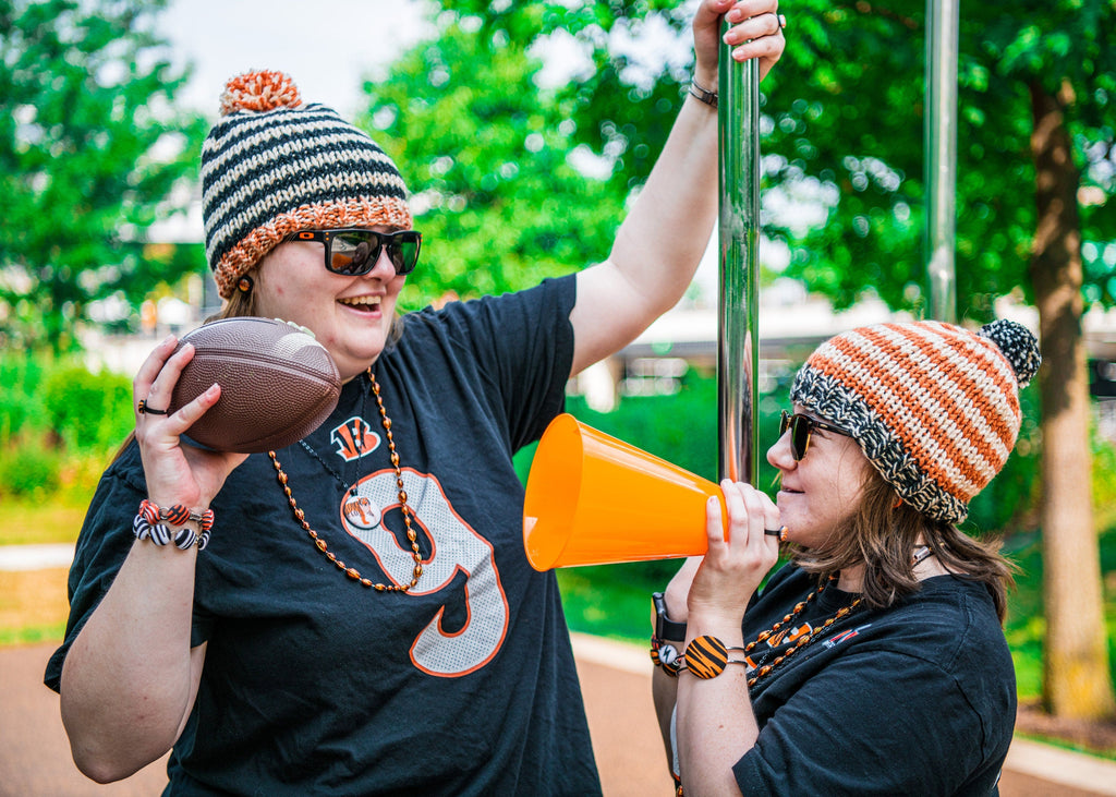 Cincinnati Football - Knitted Beanie For Men And Women