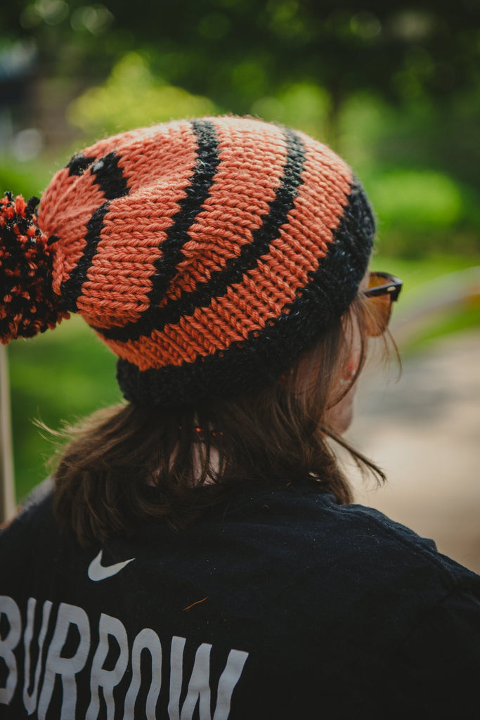 Cincinnati Football - Hats - Wool Pom Pom Hat