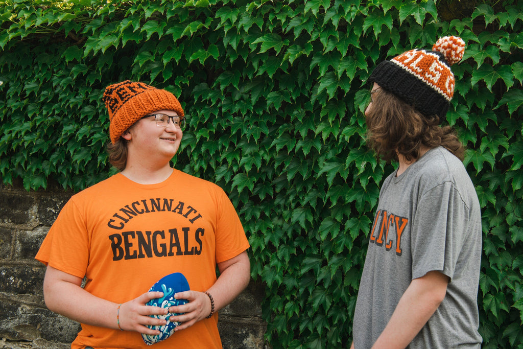 Cincinnati Football - READY To SHIP Hats - Knit Wool Caps