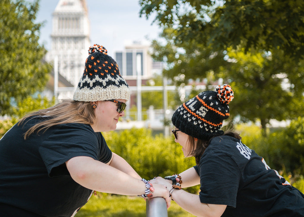 Cincinnati Football Winter Hat - Slouchy Beanie