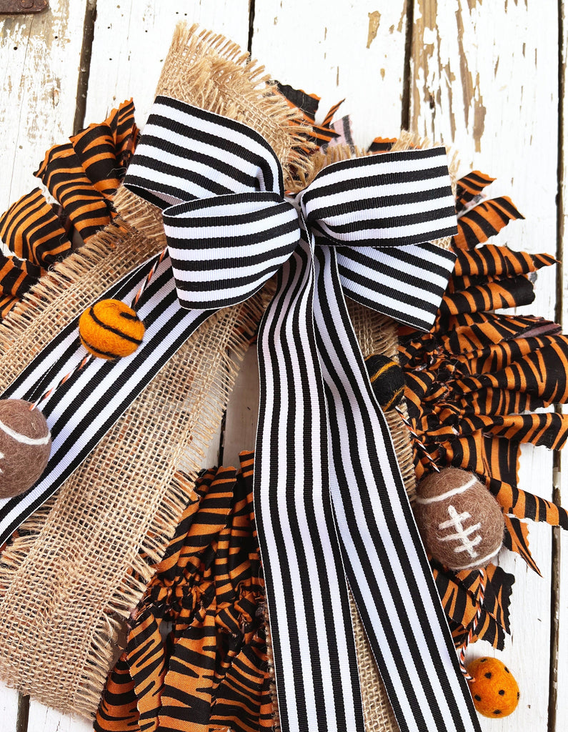 Cincinnati Football Wreaths - Decor for Football Season