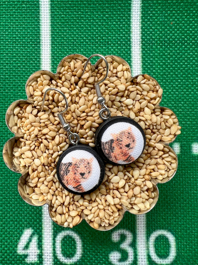 Cincinnati Jewelry In Orange - Choice Of Studs Or Dangles