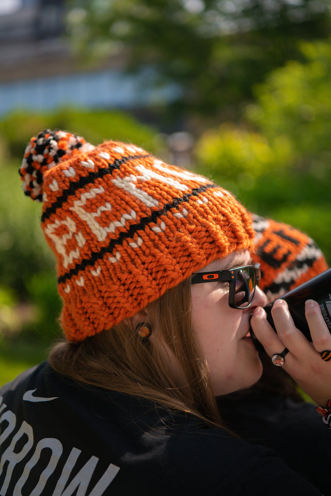 Cincinnati Football - Football Knit Hat 