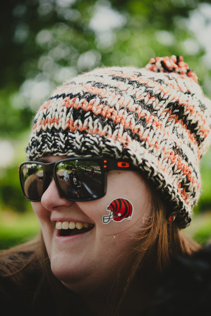 Cincinnati Hand Knitted Slouchy Beanie 