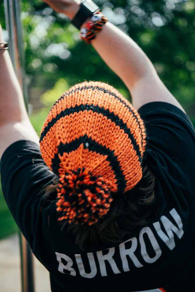 Cincinnati Football - Wool Hat - Pom Pom Hat