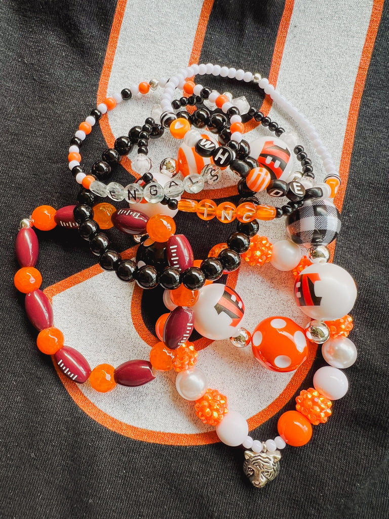 Bracelet Stacks - Bengal Tiger Bracelet Set - WHO DEY