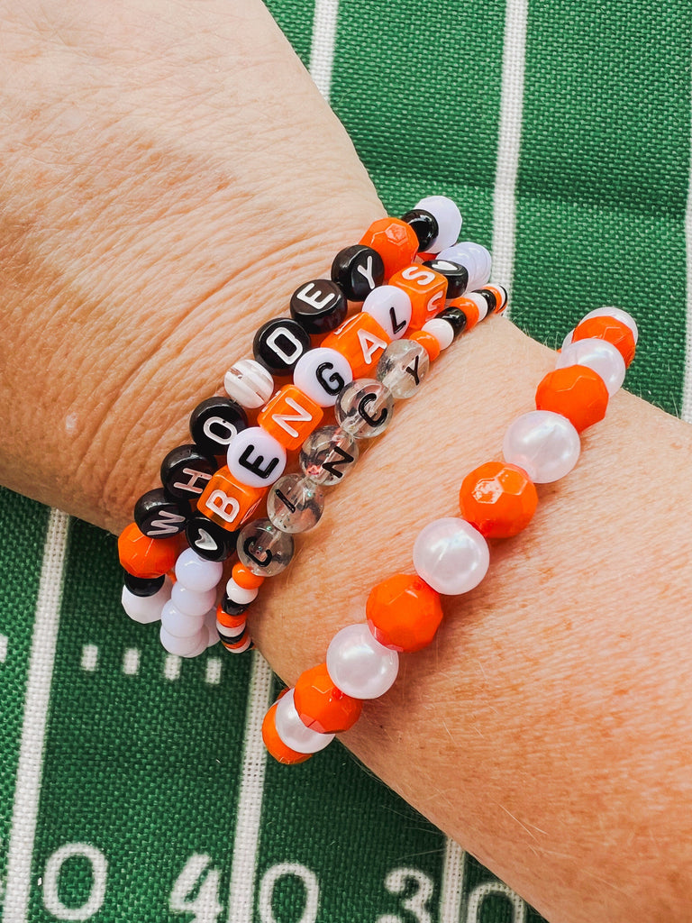  Cincy Stackable Stretchy Bracelets  For Fans