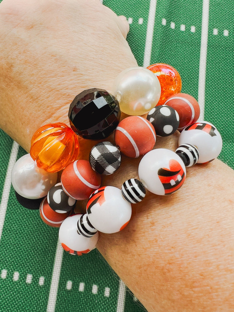 Cincinnati Friendship  Stacking Bracelets 