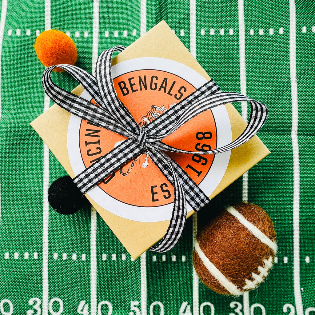 Football Jewelry - WHO DEY Stacking Bracelets